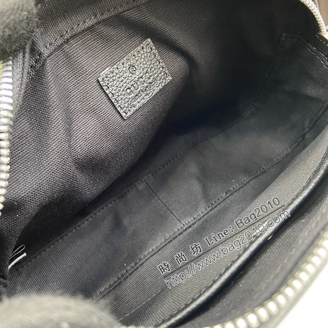 Gucci專櫃古馳最新款迷你肩背包男士斜挎包相機包 jh2455型號：768391